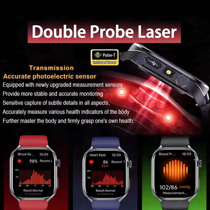 New AI Health Care Accurate detection ECG Smart Watch