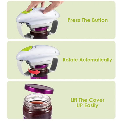 Automatic Electric Can Opener Beer Bottle Opener