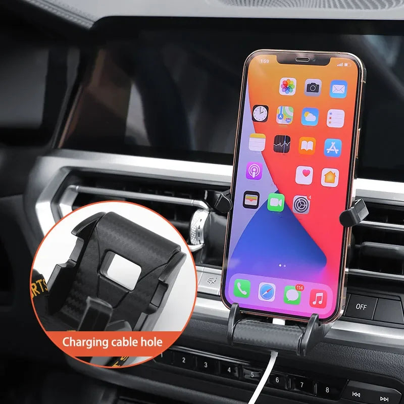Racing seat design car phone holder Mount stand suction cup