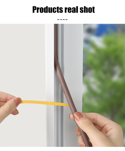 Door Insulation Seal Strip Tape Self-adhesive Acoustic