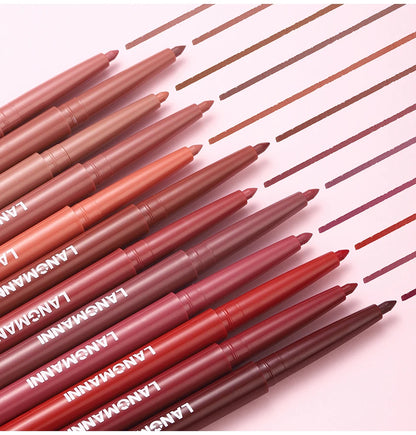 Integrated waterproof lipliner lipstick set