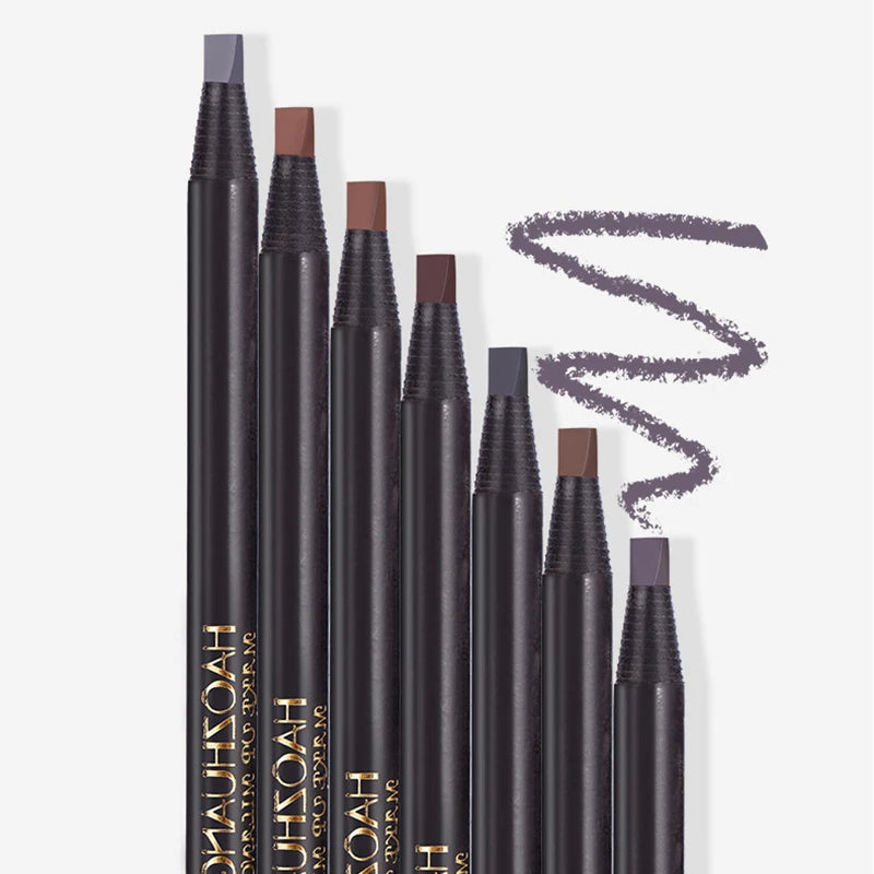Pull Eyebrow Pencil Black Makeup High Quality Wild Line