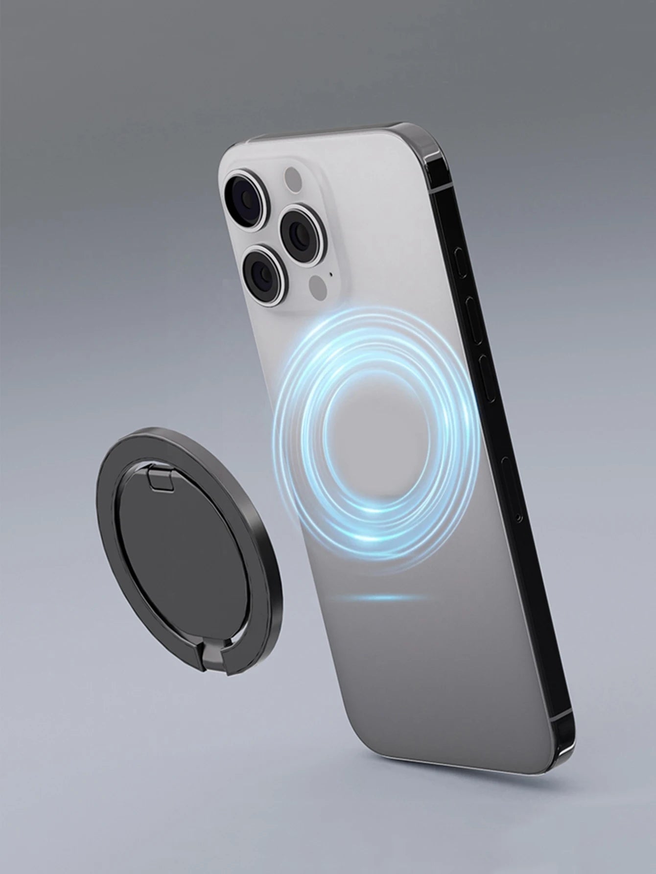 Stand For Tablet Magnetic 3 Sections Simplicity Ring Phone