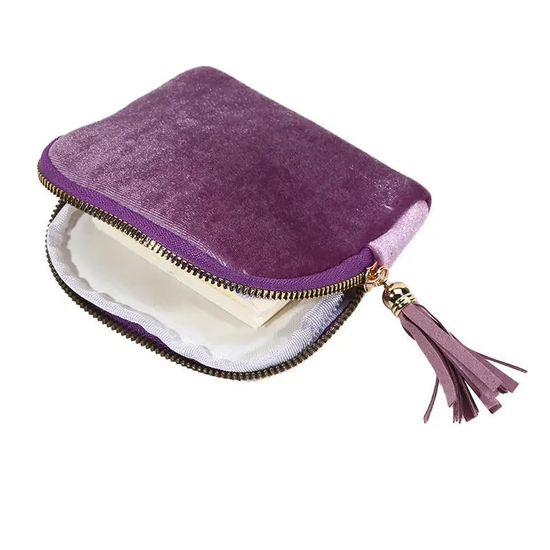 Exquisite Jewelry Storage Bag With Tassel Pendant