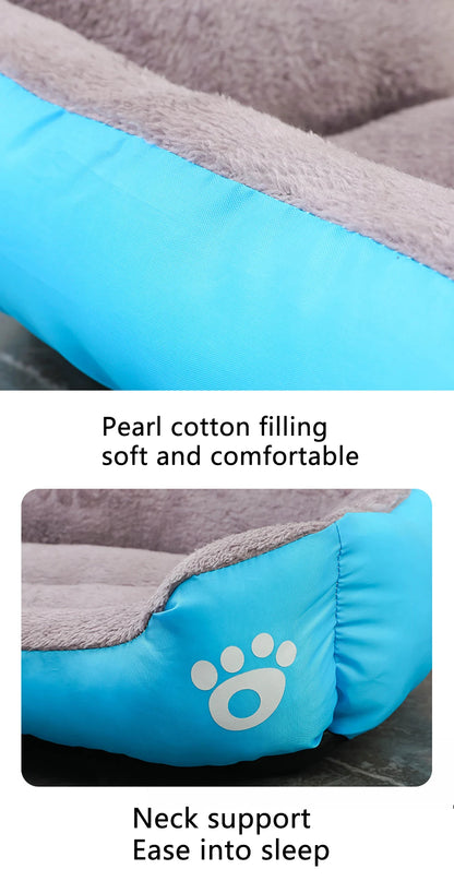 Soft Square Large Dog Sofa Elastic House Cushion