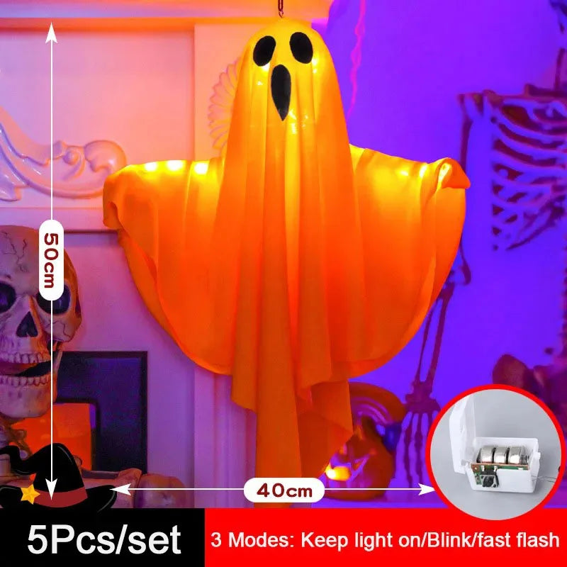 2026 LED Glow Ghost Party Halloween Decoration for Home Indoor Outdoor