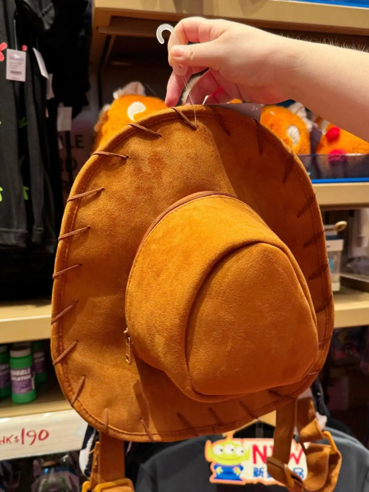 Cartoon Cowboy Hat Backpack Cute Fashion Creative Backpack