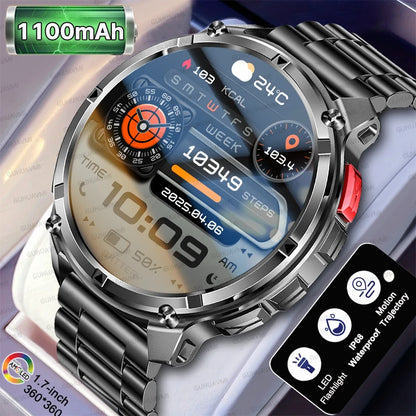 New T-Rex3 Pro 1100mAh Battery Smart Watch GPS Path