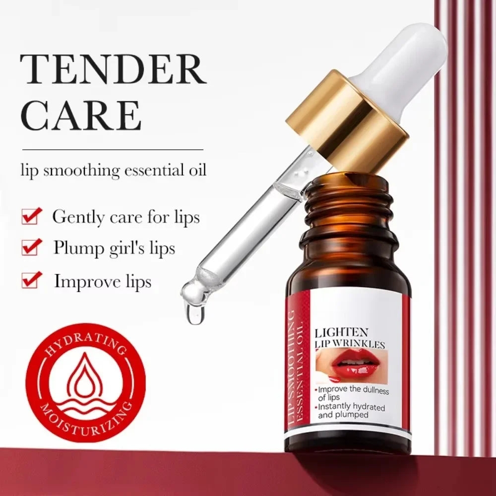 Lip Booster Plumping Serum Oil Hyaluronic Acid Moisturising