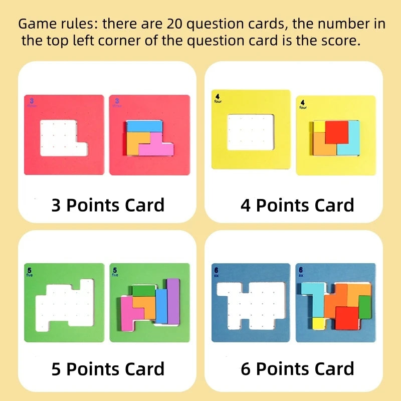 3D Puzzle Two-person Interactive Desktop Game