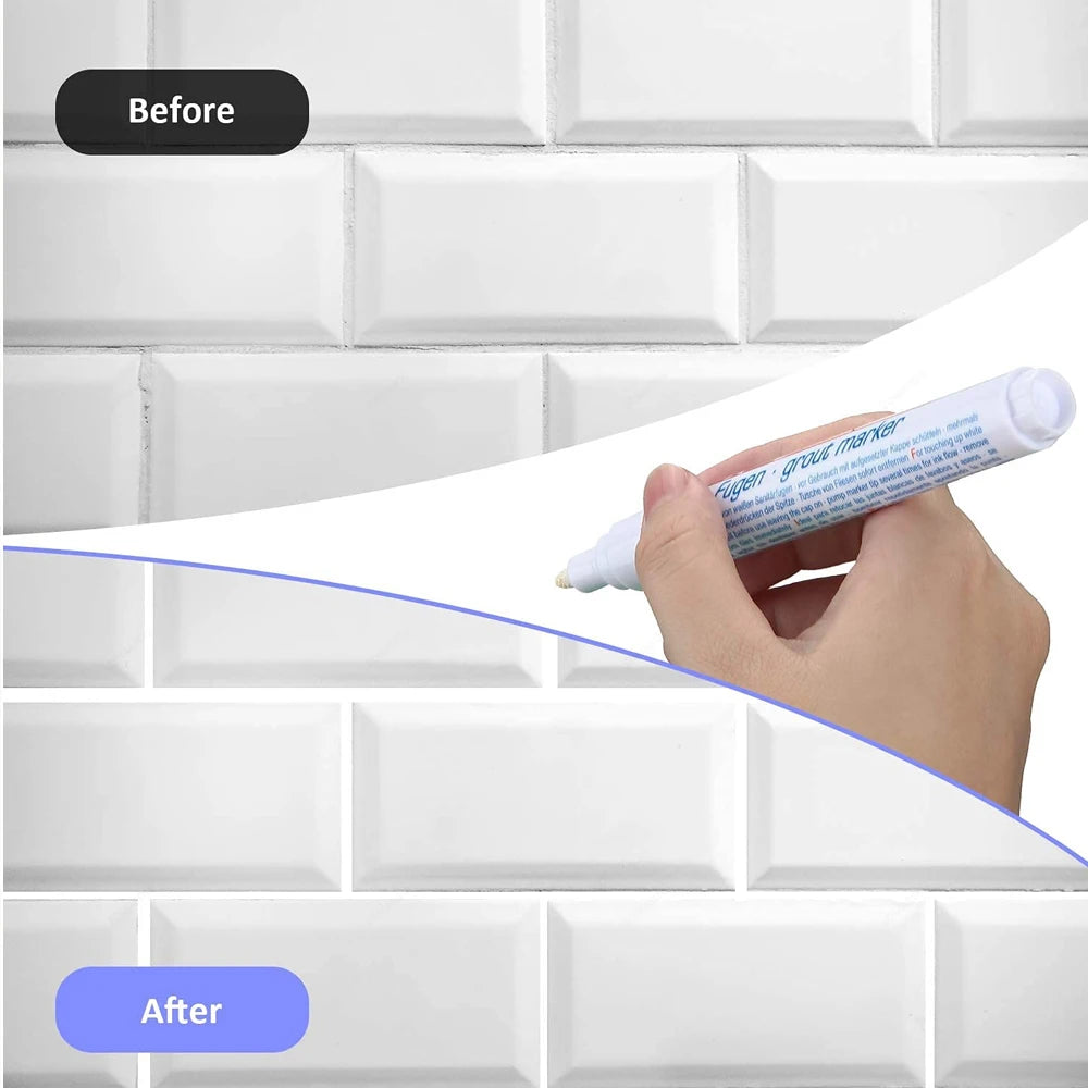 Floor Tile Marker Pen Wall Grout Pen Waterproof