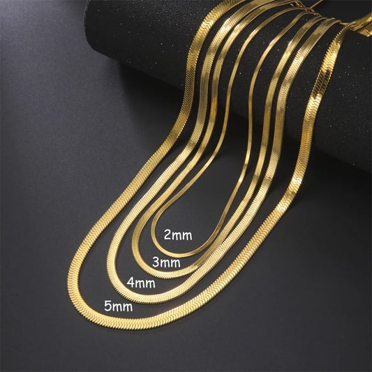 Skyrim Stainless Steel Snake Chain Necklace Trend Jewelry