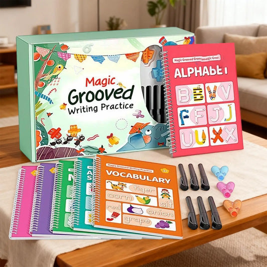 Reusable Grooved Handwriting Practice Book Learn to Write