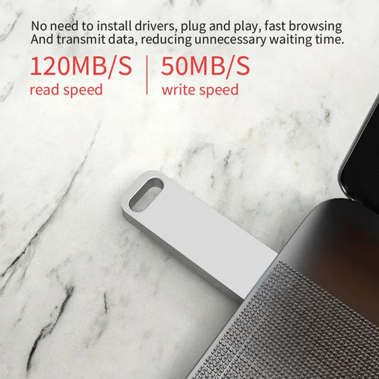 Metal USB Flash Drive USB High Speed Memory Stick
