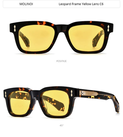 Acetate Polarized Sun Glasses Women Brand Designer