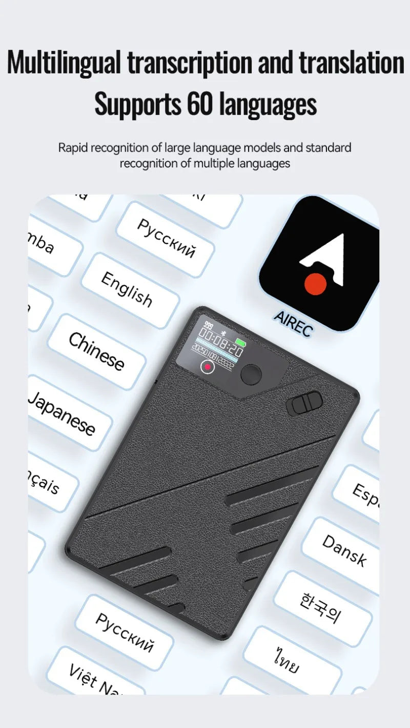 AI Voice Recorder ChatGPT APP Control Audio Mind Map