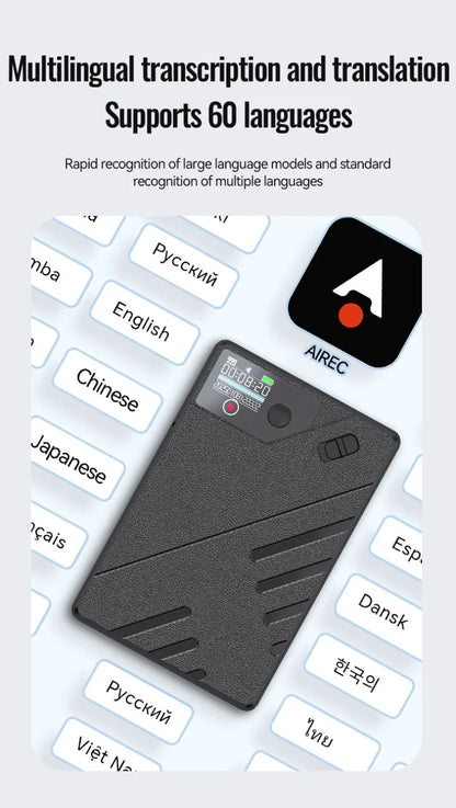 AI Voice Recorder ChatGPT APP Control Audio Mind Map