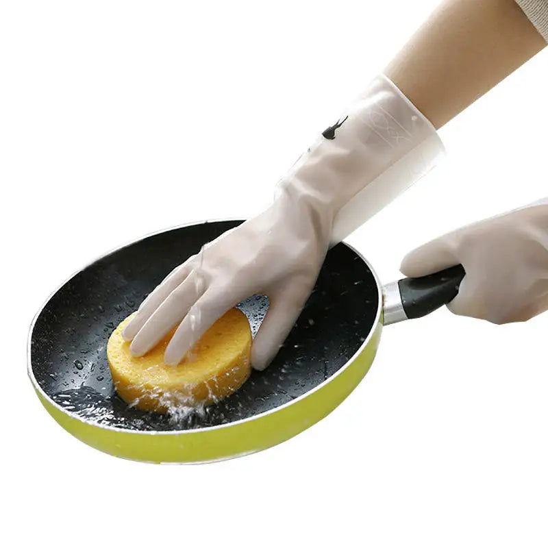 Waterproof Rubber Latex Housework Cleaning Gloves