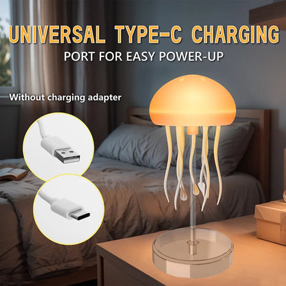 Move UP and Down Jellyfish Table Lamp Color Changing LED