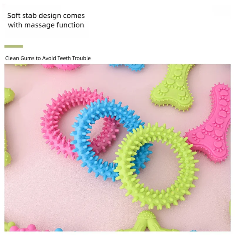 Pet Toys for Small Dogs Rubber Resistance To Bite Dog Toy
