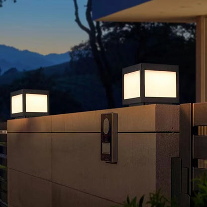 Solar Outdoor Light Waterproof Pillar Light Solar Energy Powered