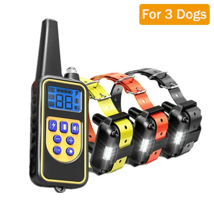 Electric Dog Training Collar Waterproof Dog Bark Collar