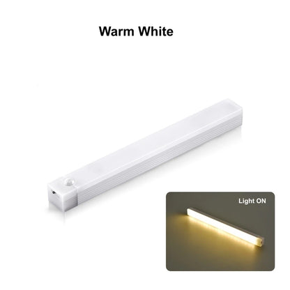 Motion Sensor LED Bar Light USB Type C Rechargeable Induction