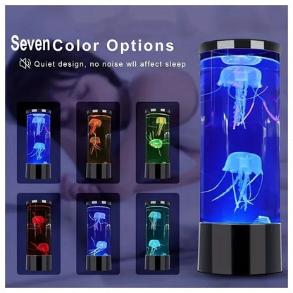 Fantasy USB/Battery Powered Jellyfish LED Lamp
