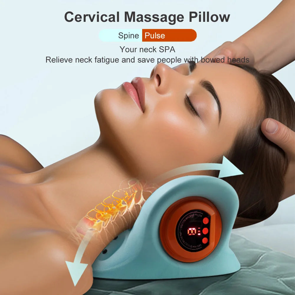 Electric Neck Stretcher EMS Pulse Cervical Traction Machine