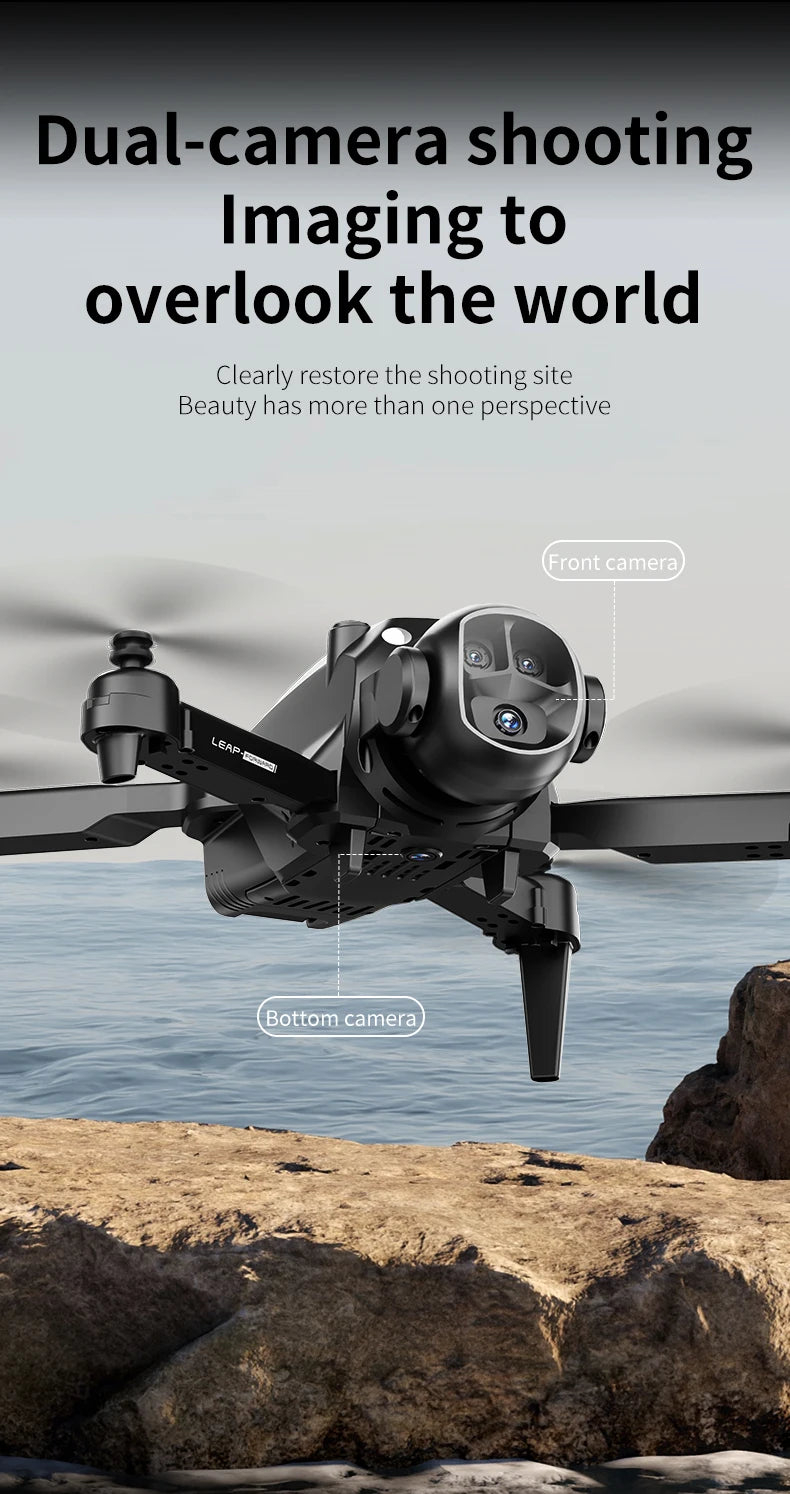 Upgrade E4 Drone 8K HD Dual Camera Professional Aerial