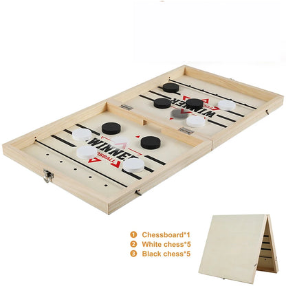 Foldable Foosball Winner Games Table Hockey Catapult Chess