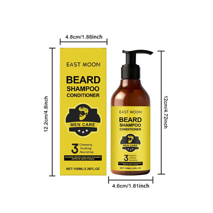 Natural Plant Extract Hair Care Set For Men 2in1 Beard Care