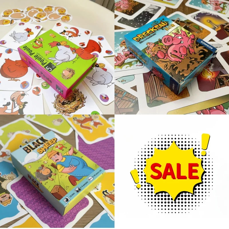 Hot board games Chicken Chiu Chiu Board Game Drecksau