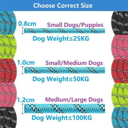 Strong Leashes for Dogs Soft Handle Dog Leash