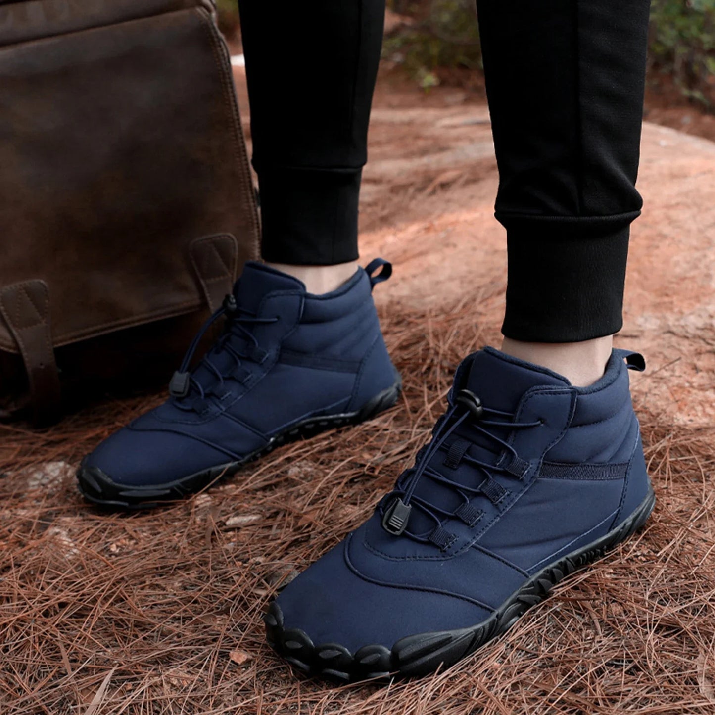 Men Plush Winter Boots Shoes Women Waterproof Snow Cotton Boots