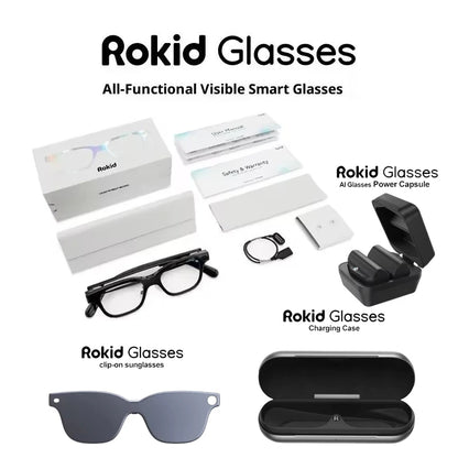 New Rokid Glasses Leqi AI&AR Glasses-49g Ultra-Light