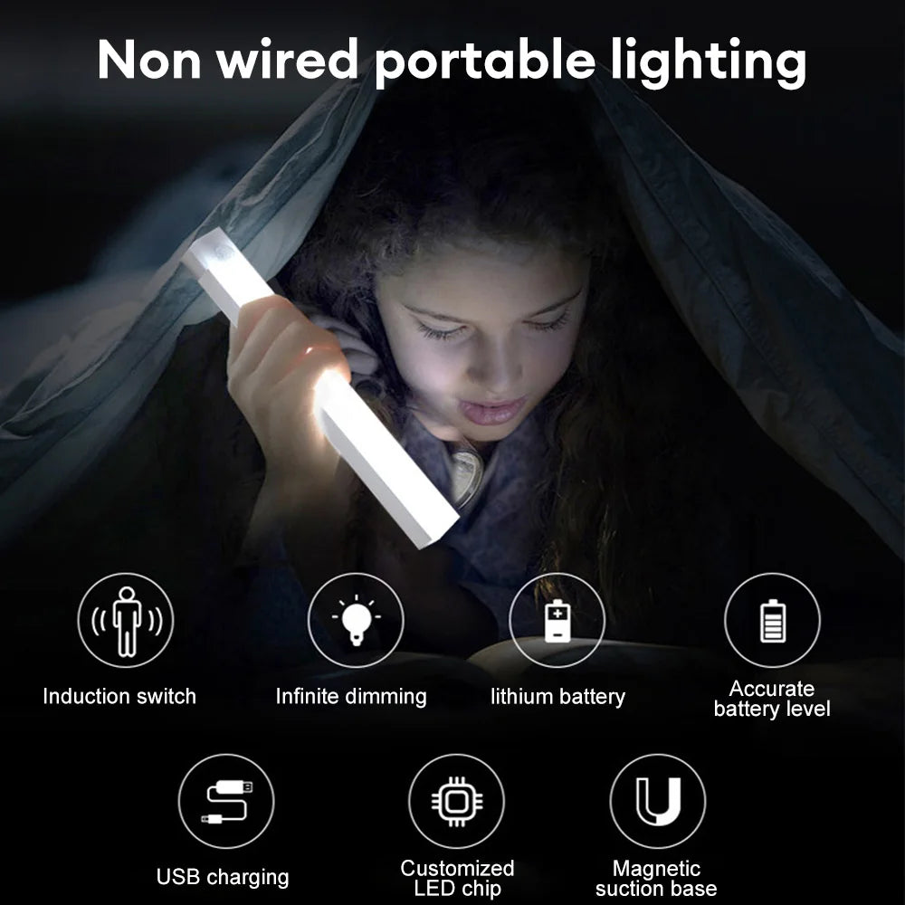 LED Motion Sensor Light Wireless LED Night Light For Kitchen
