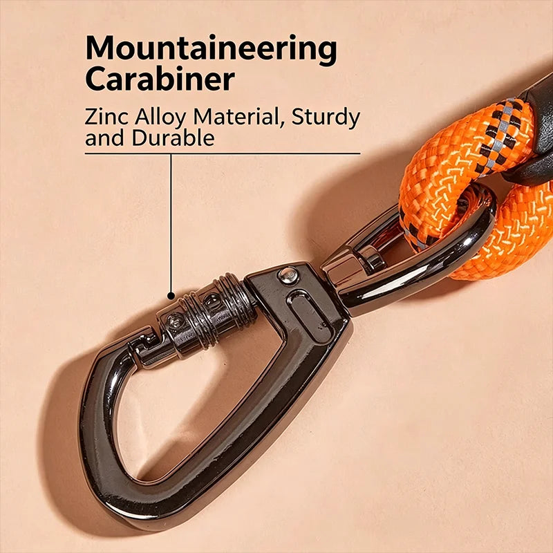 Reflective Extra Long Thick Dog Traction Rope Heavy Duty