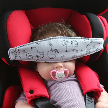 Baby Car Seat Head Support Children Stroller Fastening Belt