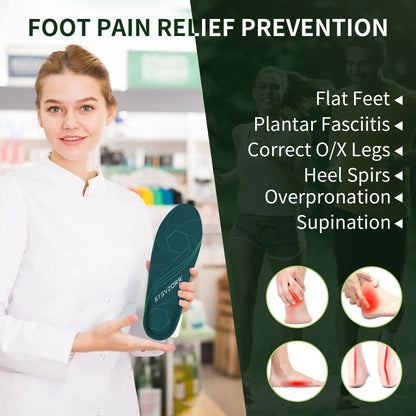Plantar Fasciitis Orthopedic Sport Insole Arch Support Orthotic