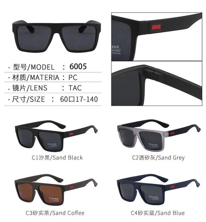 New Fashion Luxury Designer Polarized For Men Vintage