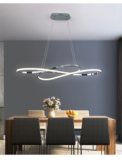 Nordic Simple LED Restaurant Pendant Lights Creative Light