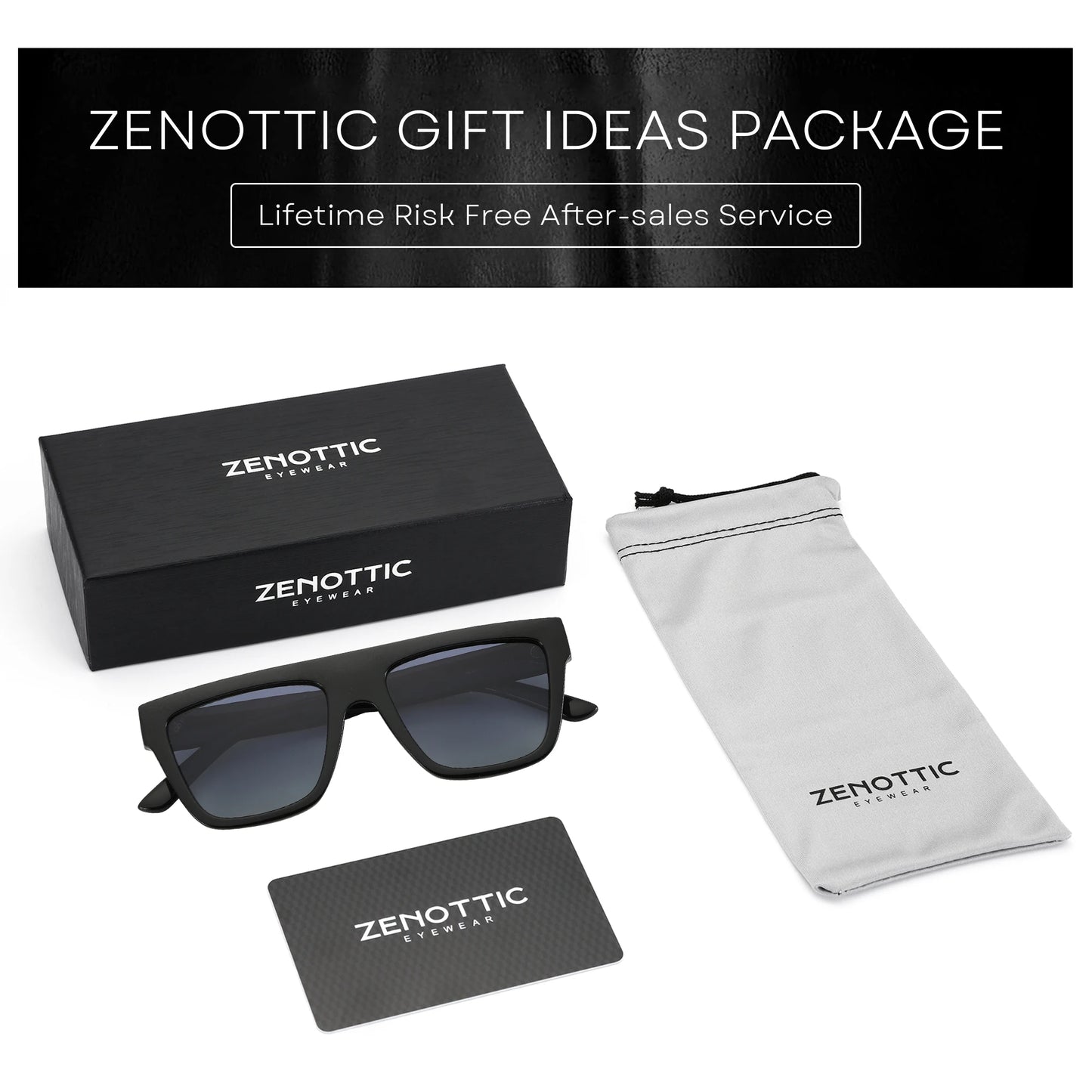 Retro Square Polarized Sunglasses Women Men Acetate