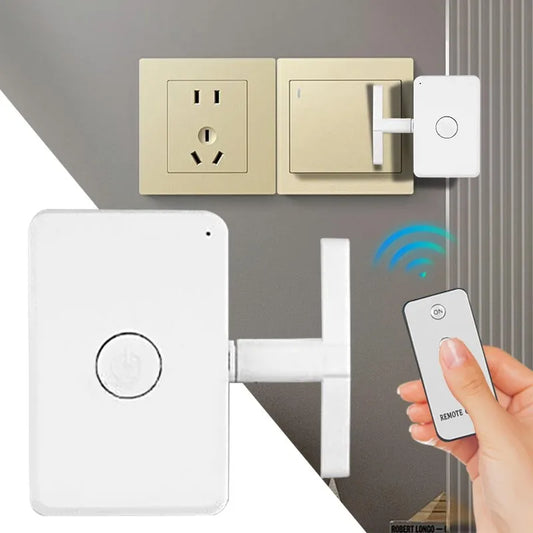 Wireless Control Light Switch Off Tool Automatic Button Pusher