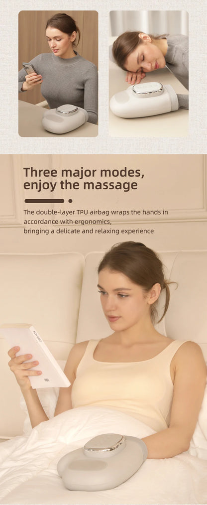 Hand Massager with Airbag Compression Finger Wrist Palm