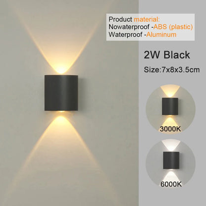 LED Wall Sconces Modern Indoor Outdoor Lamp Decor