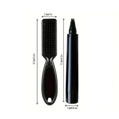 Beard Filling Pen Kit Beard Enhancer Brush Beard