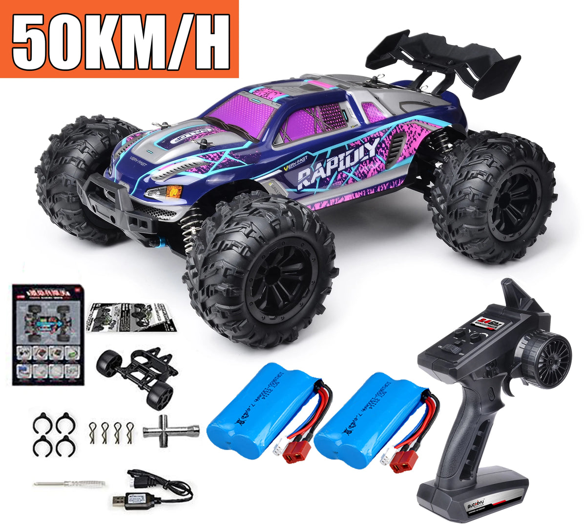 Rc Car Off Road 4x4 High Speed 75KM/H Remote Control
