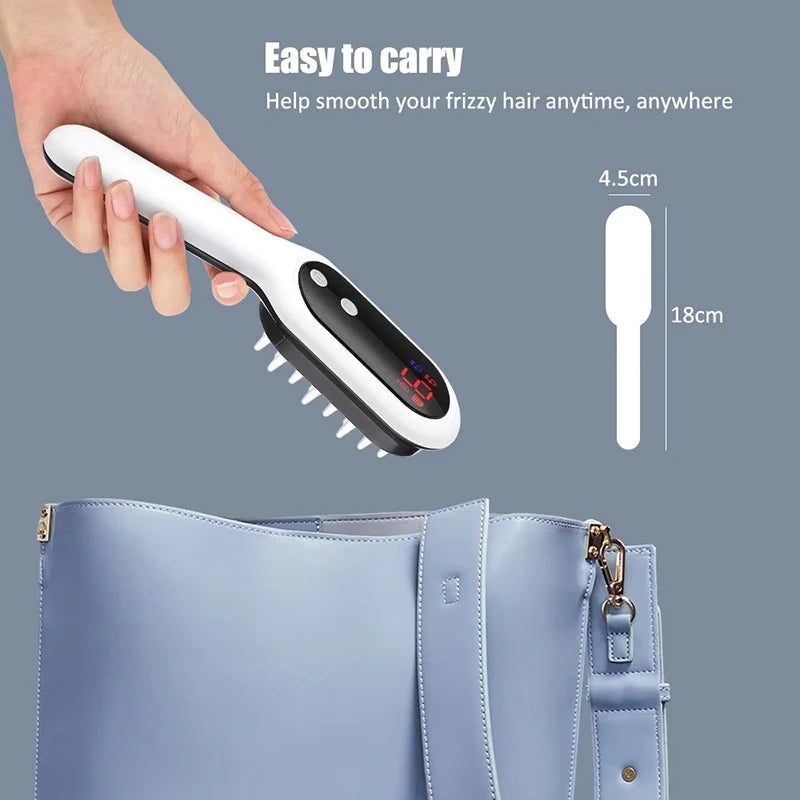 Electric Laser Hair Growth Comb Red Blue Light Massager
