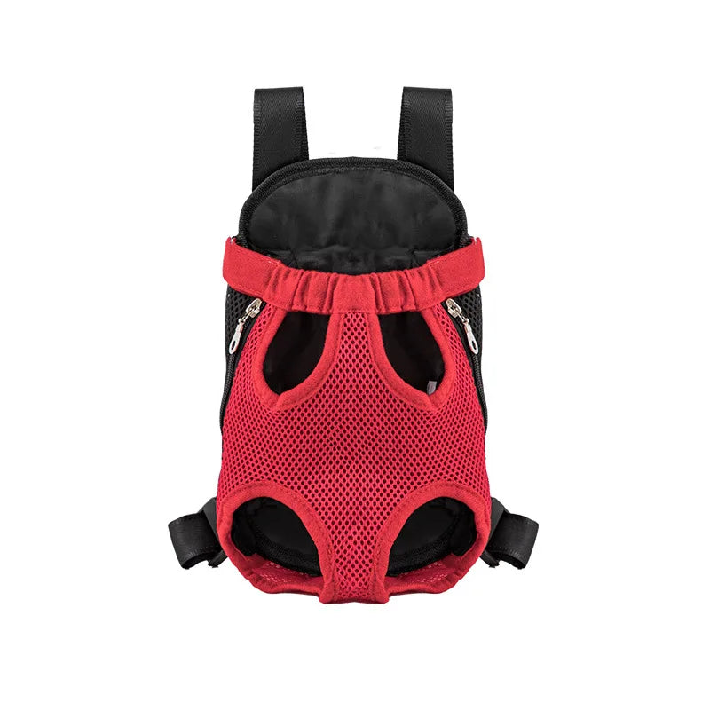 Pet Cat Dog Carrier Backpack Travel Breathable Double Shoulder